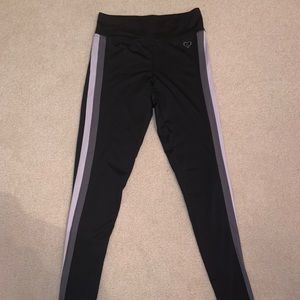 Black workout leggings